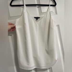 Banana Republic White V-Neck Camisole